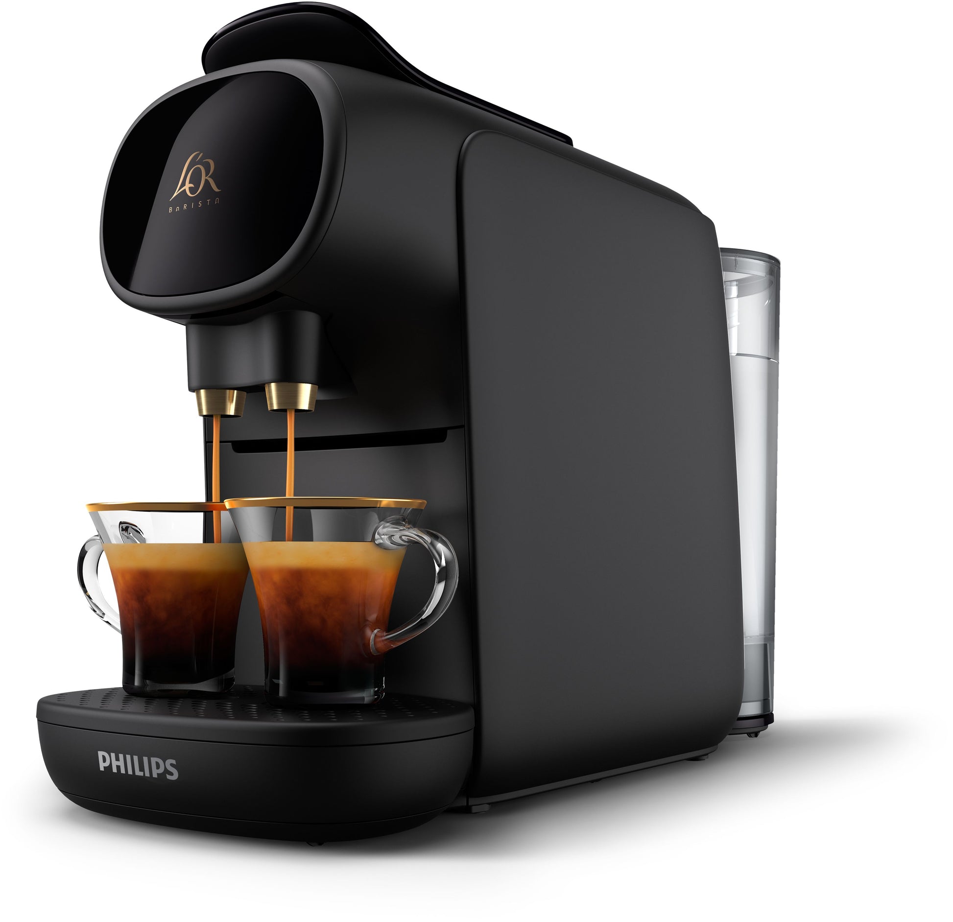 Philips L'Or Barista Sublime LM9012/62 Kapselmaschine – für L'OR Barista- und L'OR Espresso-Kapseln, 0,8 l, Schwarz