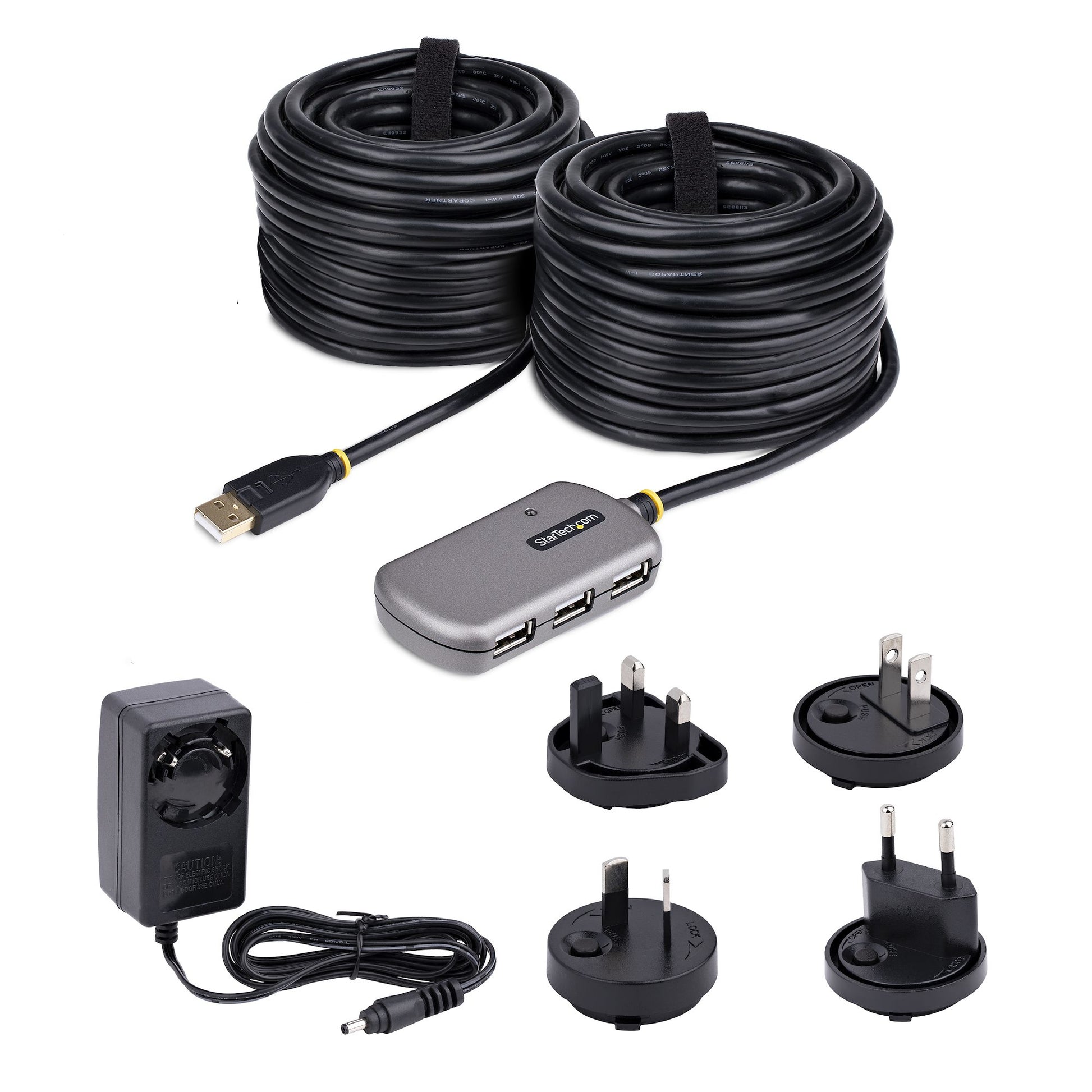 StarTech.com 24M USB-Hub – USB 2.0, 4× USB-A