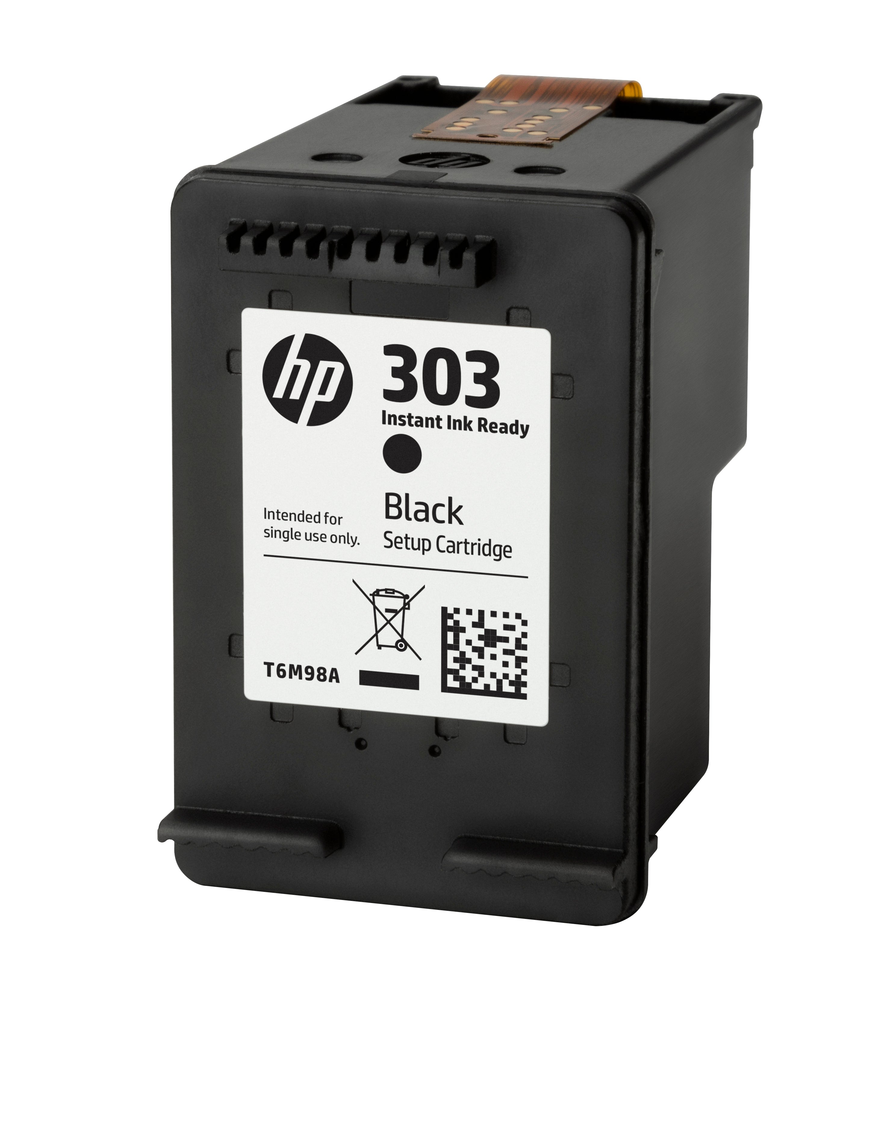 HP 303 Tintenpatronen-Multipack, Schwarz/Cyan/Magenta/Gelb (Original) – für HP Envy 6200/7134/7800 – 3YM92AE