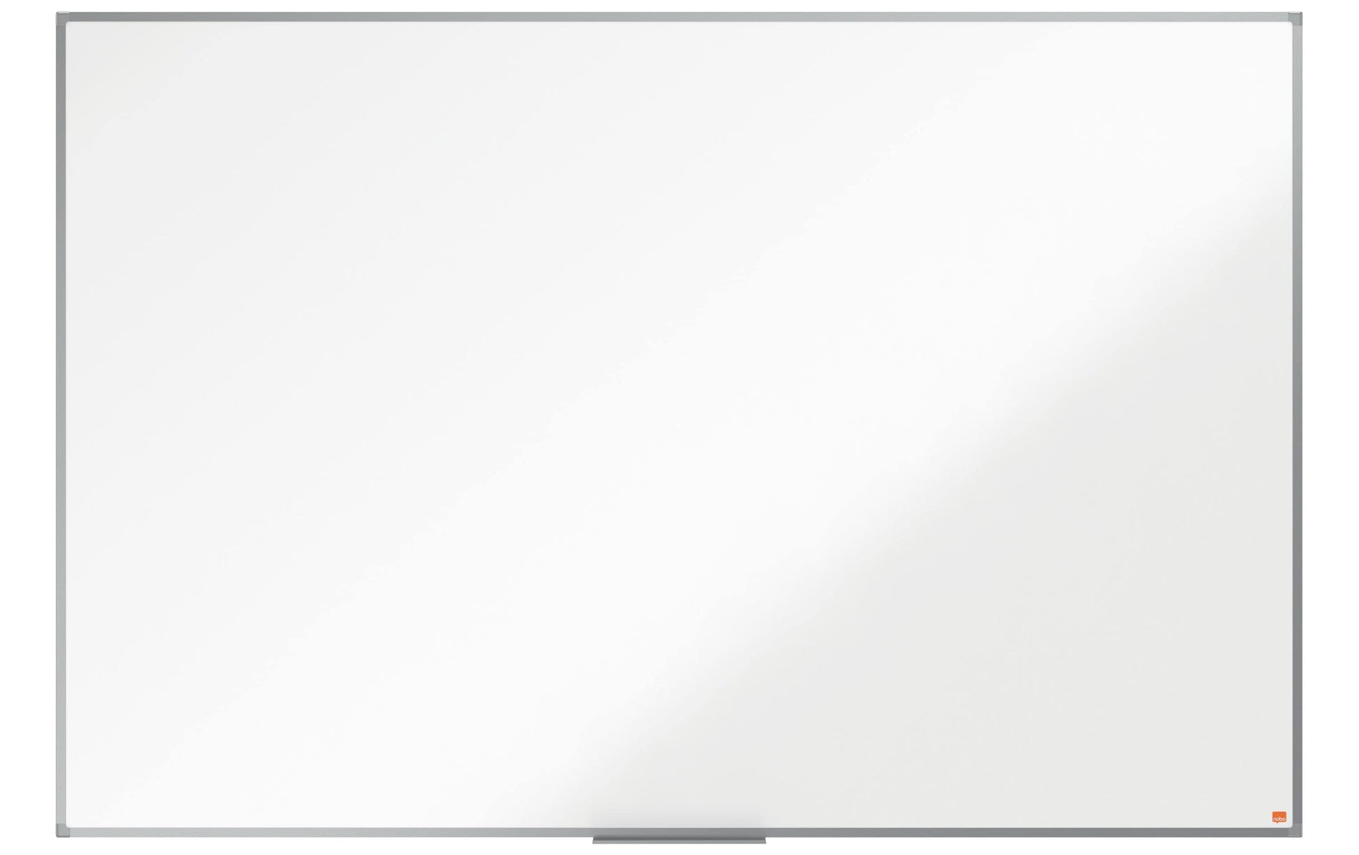 Nobo Whiteboard – 180 × 120 cm, Emaille, Alu-Rahmen, Wandmontage, inkl. Stiftablage