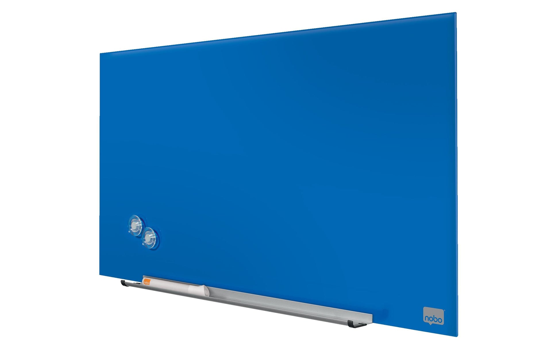 Nobo Whiteboard – 68 × 38 cm, Glas, magnetisch, Wandmontage, inkl. Stift, Magnete, Montagesatz