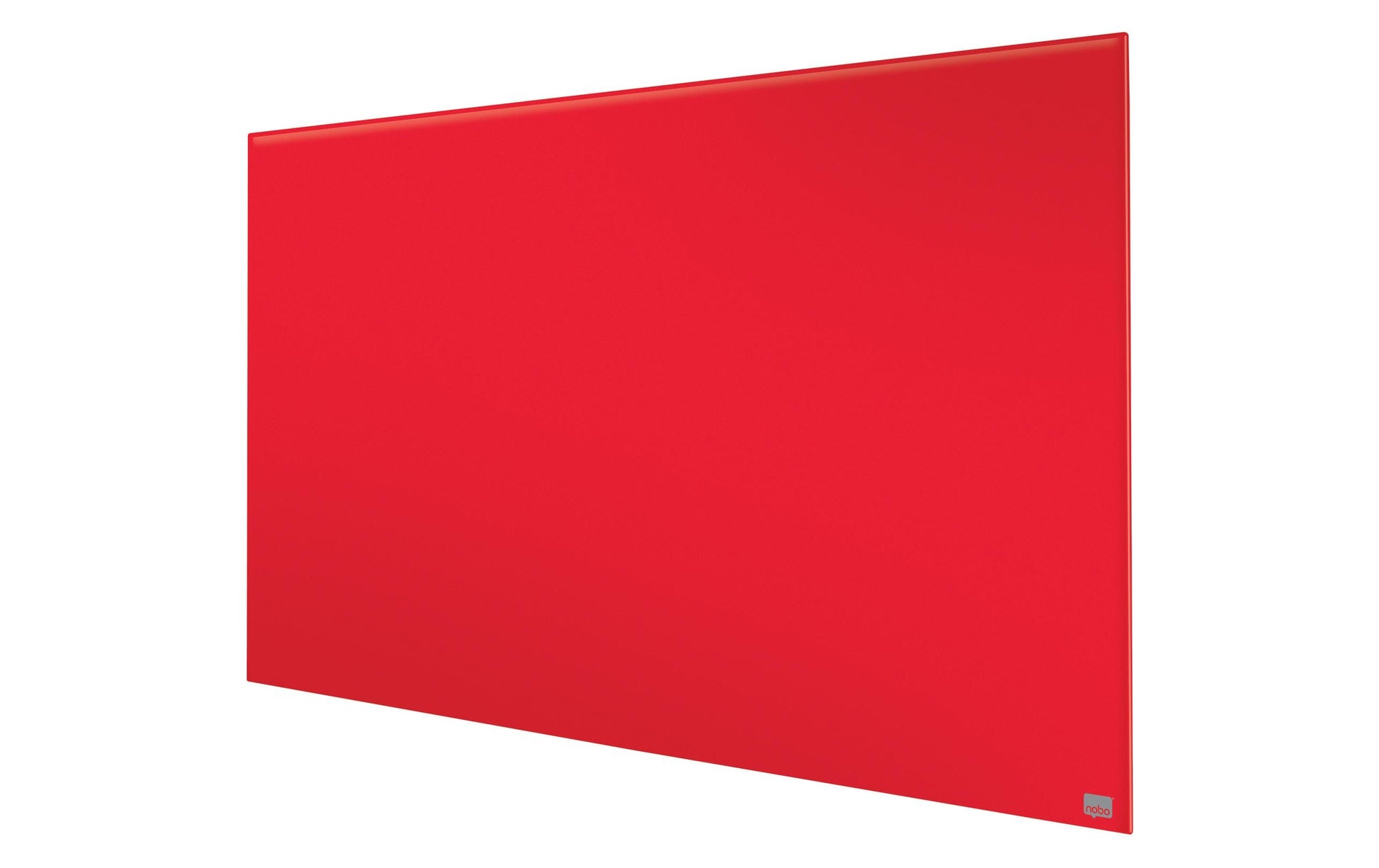 Nobo Whiteboard – 126 × 71 cm, Glas, magnetisch, Wandmontage, inkl. Stift, Magnete, Montagesatz