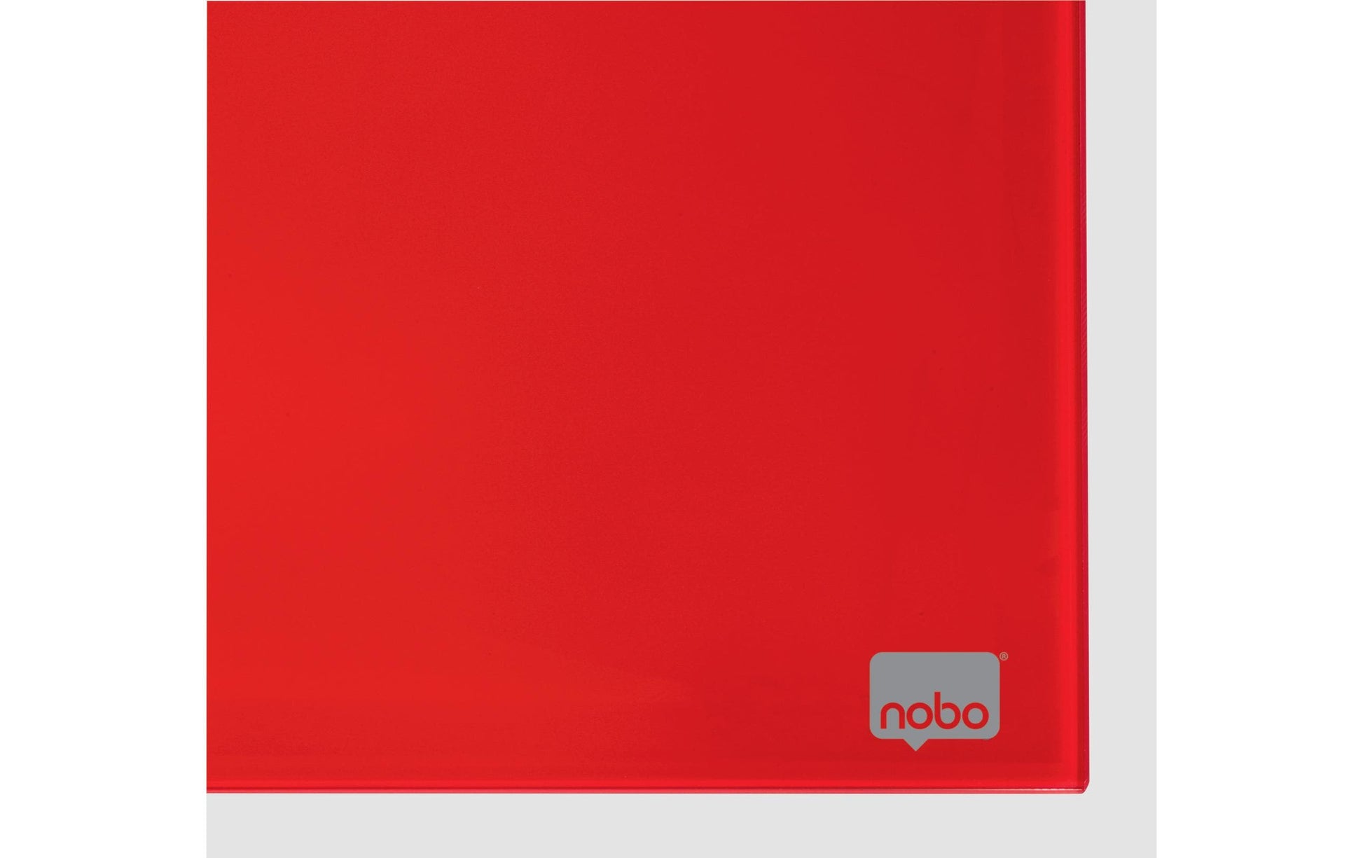 Nobo Whiteboard – 126 × 71 cm, Glas, magnetisch, Wandmontage, inkl. Stift, Magnete, Montagesatz