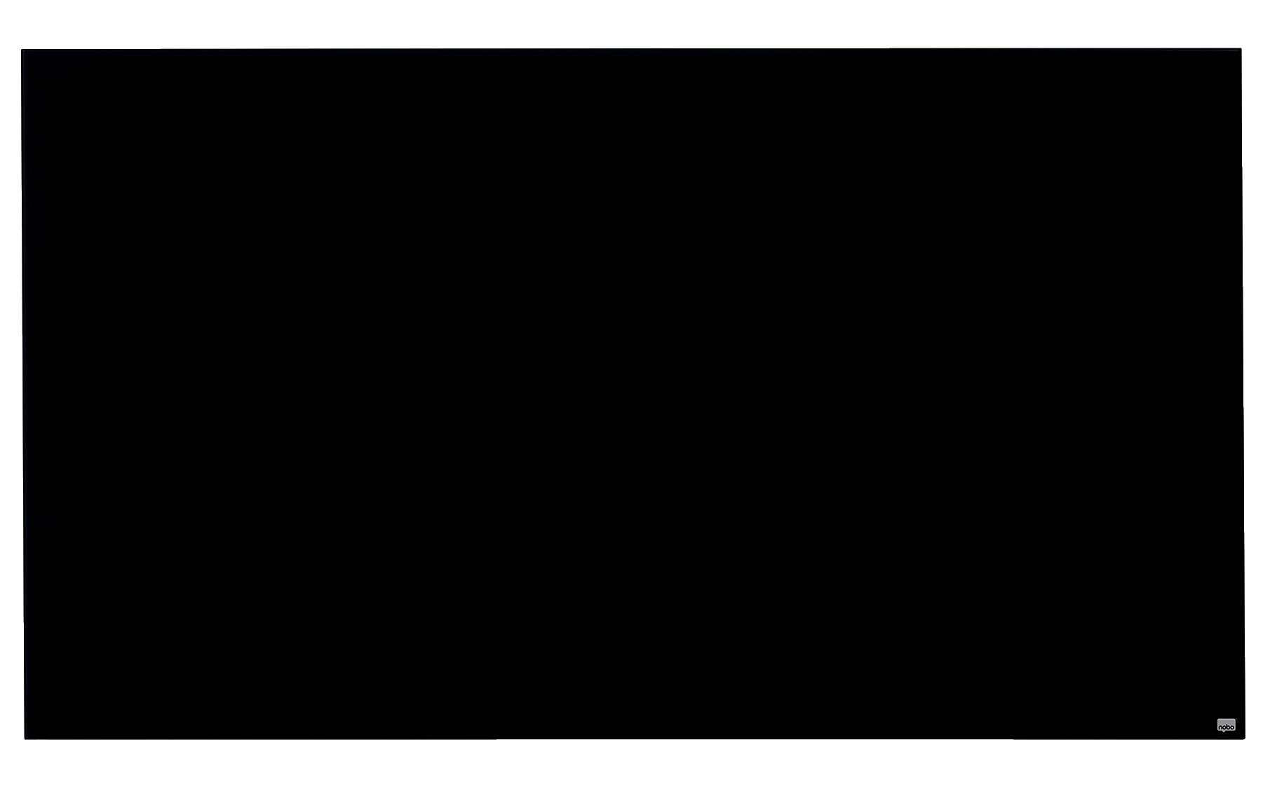 Nobo Whiteboard – 190 × 100 cm, Glas, magnetisch, schlanker Rahmen, Wandmontage