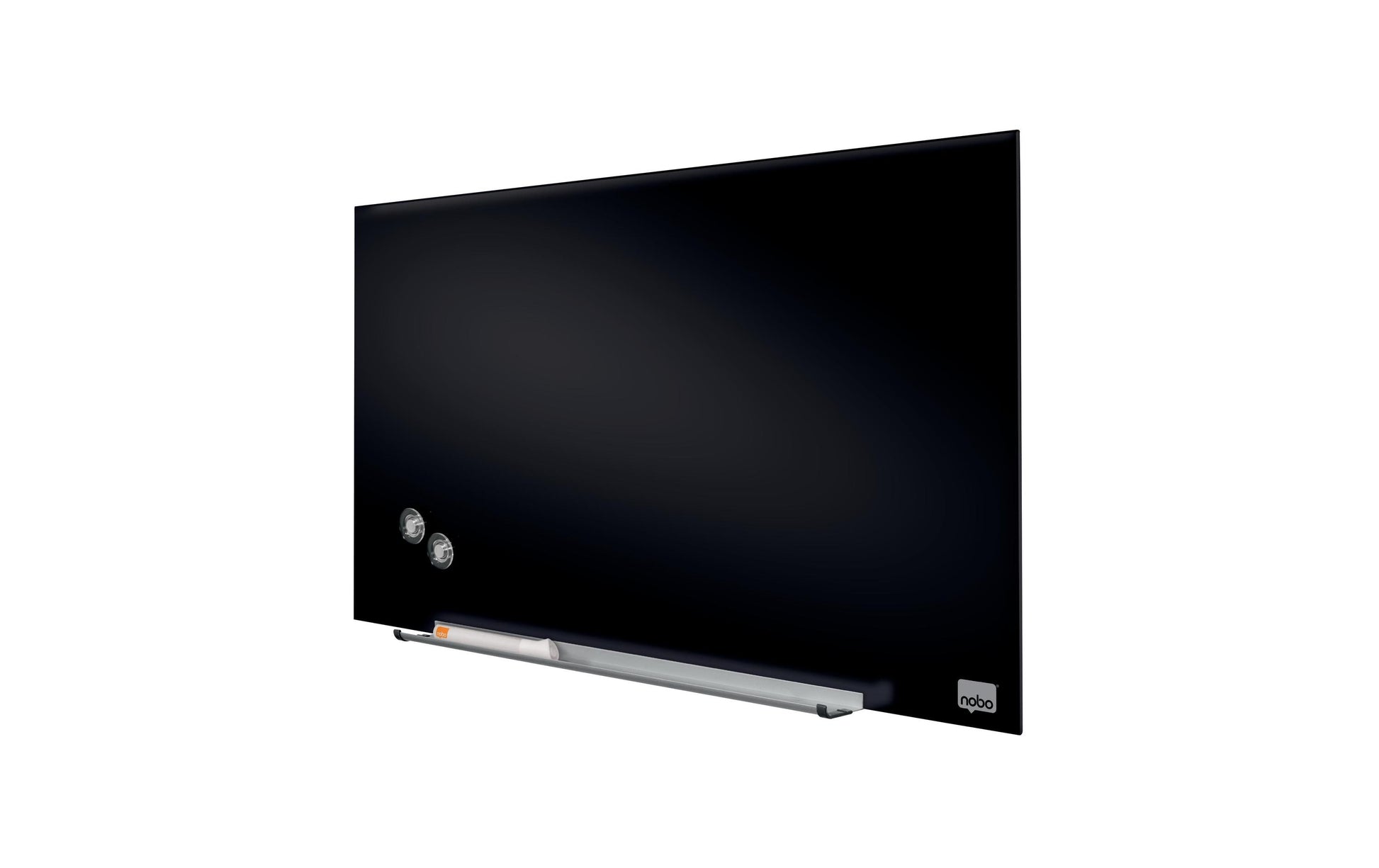 Nobo Whiteboard – 68 × 38 cm, Glas, magnetisch, Wandmontage, inkl. Stift, Magnete, Montagesatz