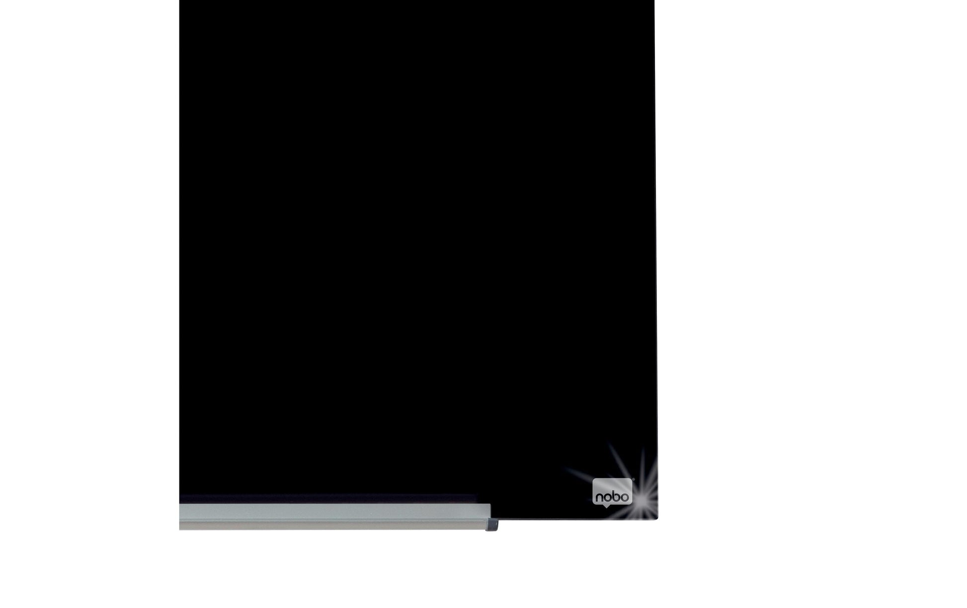 Nobo Whiteboard – 68 × 38 cm, Glas, magnetisch, Wandmontage, inkl. Stift, Magnete, Montagesatz