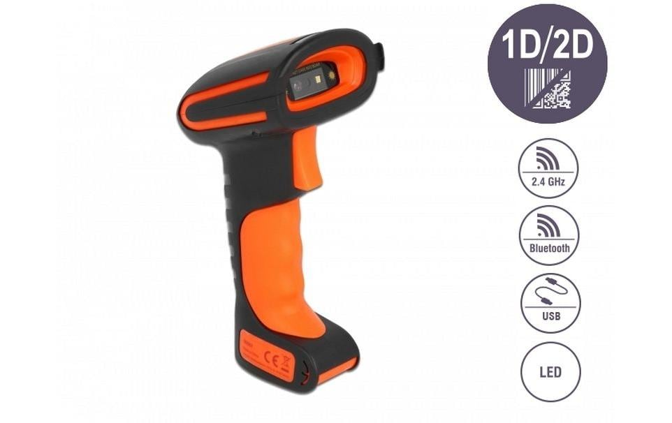 DeLOCK 90507 – Barcodeleser – Bluetooth