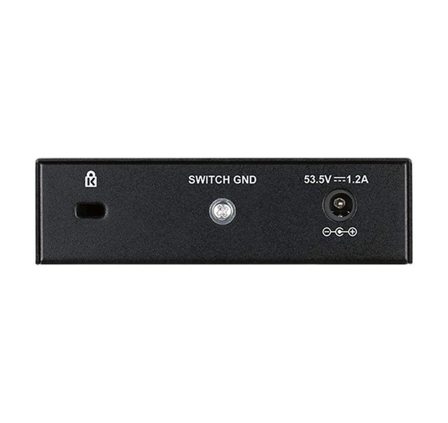 D-Link DGS-1005P – Netzwerk-Switch – 5×GbE, PoE+ 60 W