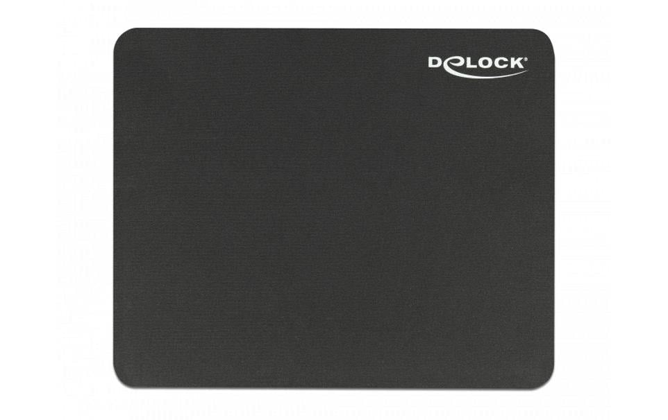 DeLOCK Mauspad – 220 × 180 mm, Schwarz