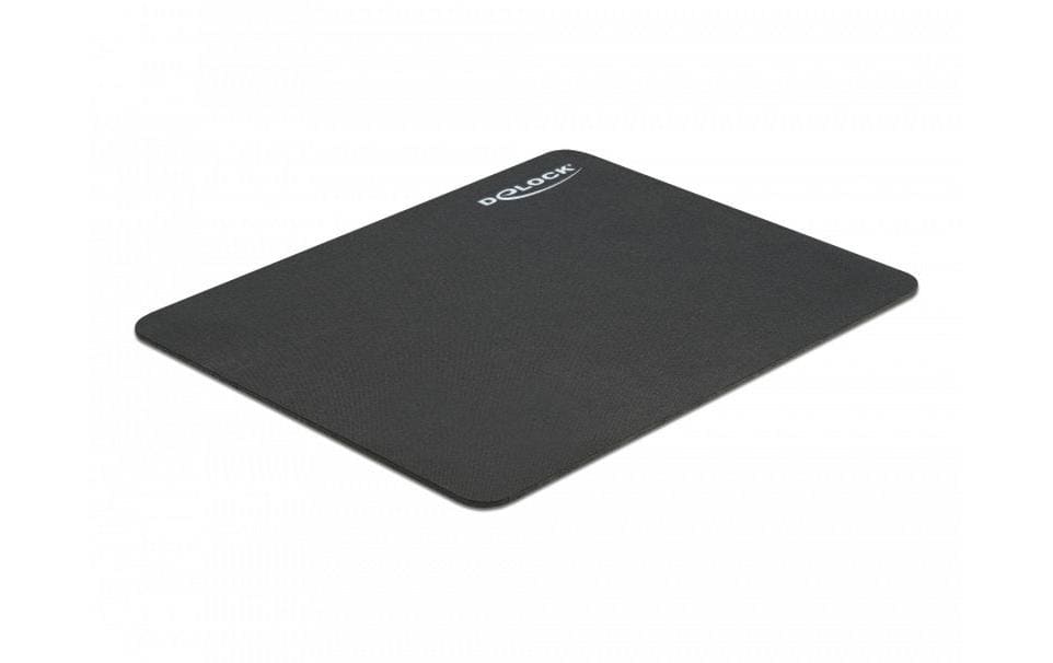 DeLOCK Mauspad – 220 × 180 mm, Schwarz
