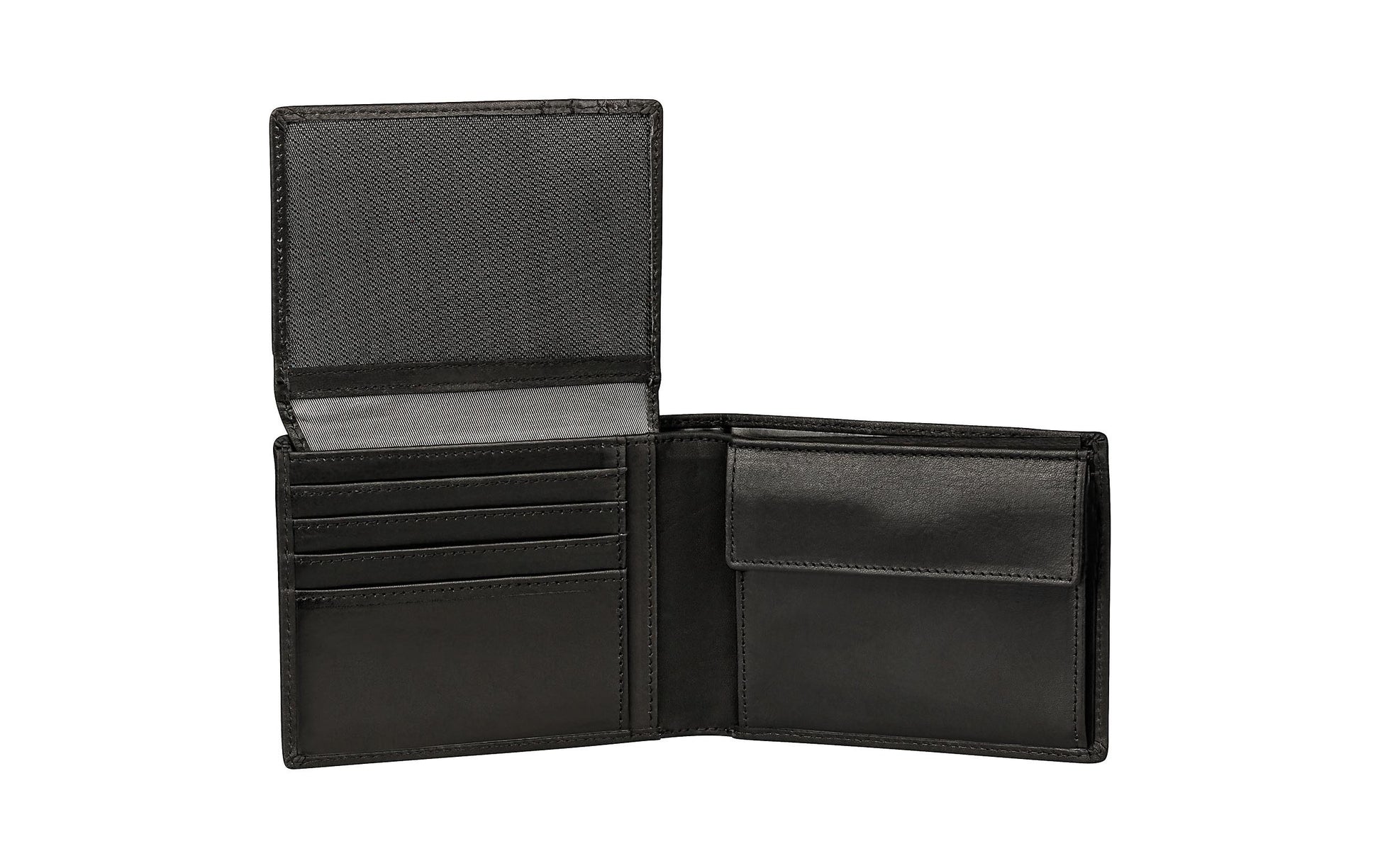 Bugatti cases Bugatti – Romano Kartenetui – RFID-Schutz – 120 × 92 × 20 mm – Leder, Schwarz – 1 Stk.