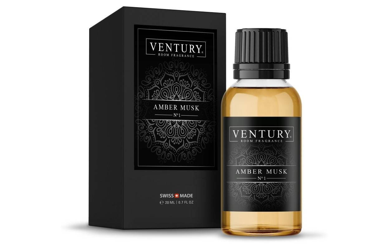 Ventury Amber Musk N°1 – Duftöl, 20 ml, für Ventury Stream Lux