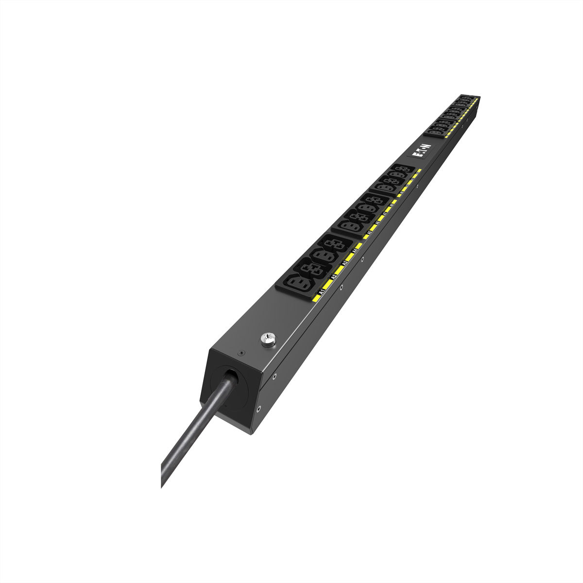 Eaton Rack-PDU G4 BA – 0U, senkrecht, 12× IEC C13, 12× C39, CEE 16A 1Ph (IEC 60309), 230 V/16 A, einphasig, 3 m