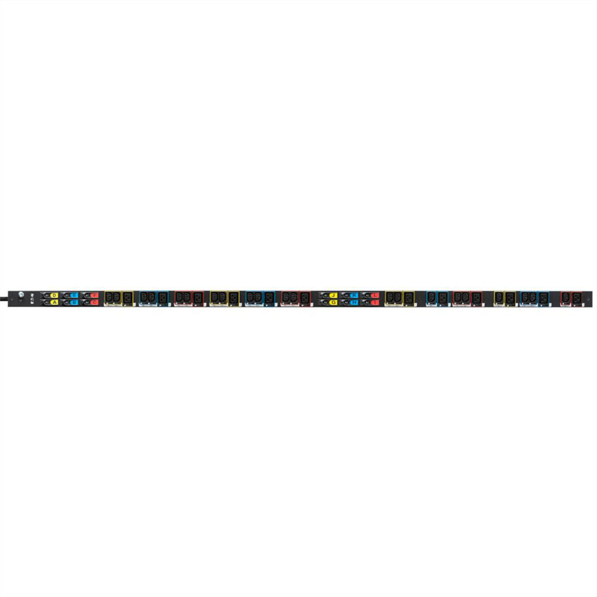 Eaton EPDU G3+ BA Steckdosenleiste 0U CEE 63A 3Ph – C13×21, C19×12 – 3 m Kabel – Schwarz