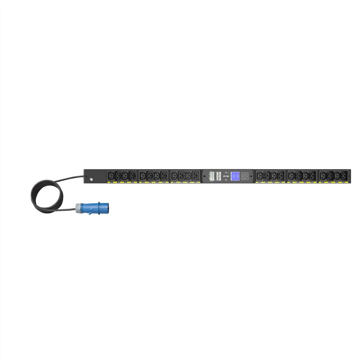 Eaton Rack-PDU – Überwacht, 1-ph, 0U, 16 A 230 V, 12×C13 + 12×C39, IEC 60309, 3 m
