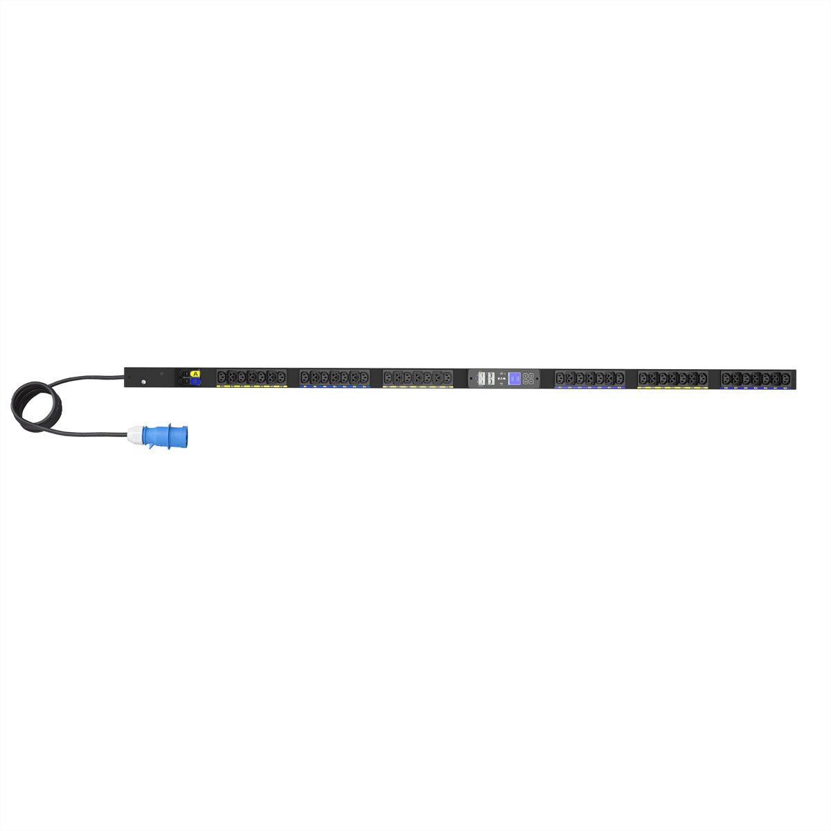 Eaton PDU G4 MI – Rack-PDU Metered, 1-phasig, 24× IEC C13 + 18× C39, 32 A, Stecker CEE 32A 1Ph, 0U vertikal