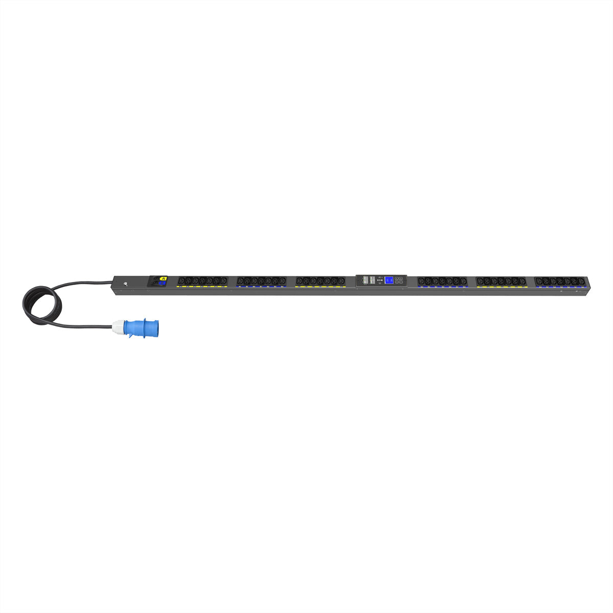 Eaton PDU G4 MI – Rack-PDU Metered, 1-phasig, 24× IEC C13 + 18× C39, 32 A, Stecker CEE 32A 1Ph, 0U vertikal
