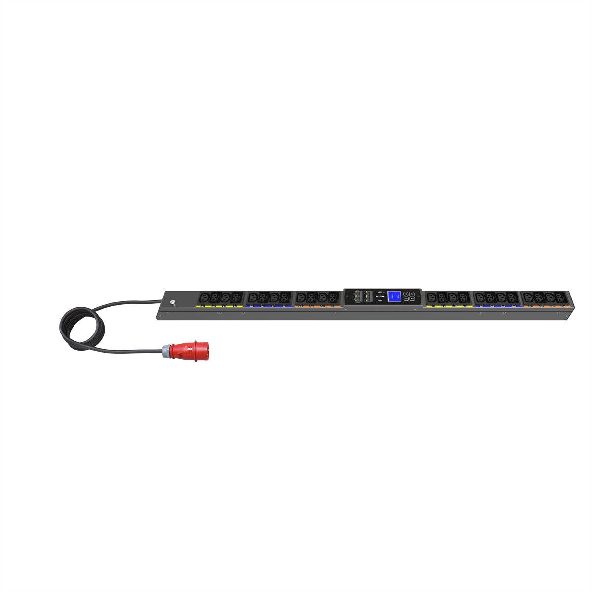 Eaton Rack-PDU Metered 0U, 3-phasig 11 kW, (12×C13 + 12×C39), Eingang CEE 16A 3Ph, 3 m – schwarz