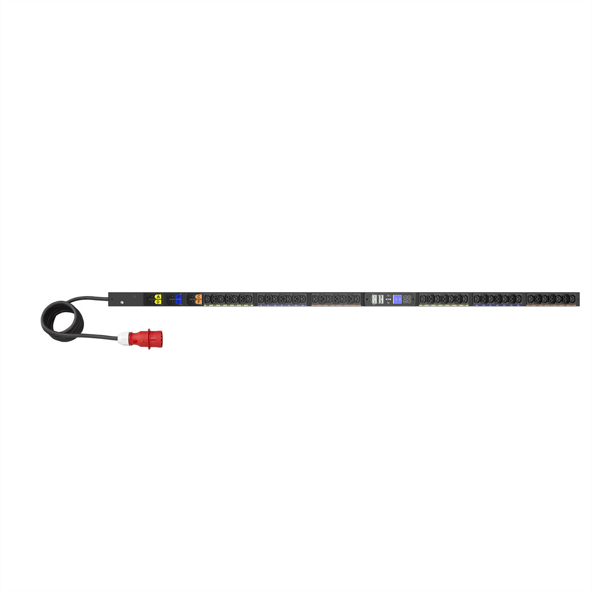 Eaton PDU G4 MI 0U Rack-PDU 22 kW – Messbarer Eingang – 0U Senkrecht, Eingang CEE 32A 3Ph – C13×24, C39×18