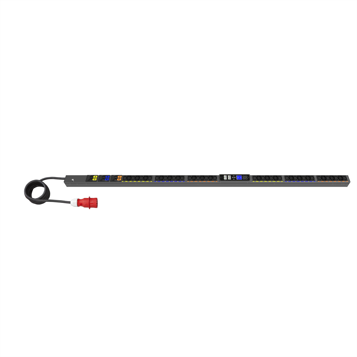 Eaton PDU G4 MI 0U Rack-PDU 22 kW – Messbarer Eingang – 0U Senkrecht, Eingang CEE 32A 3Ph – C13×24, C39×18