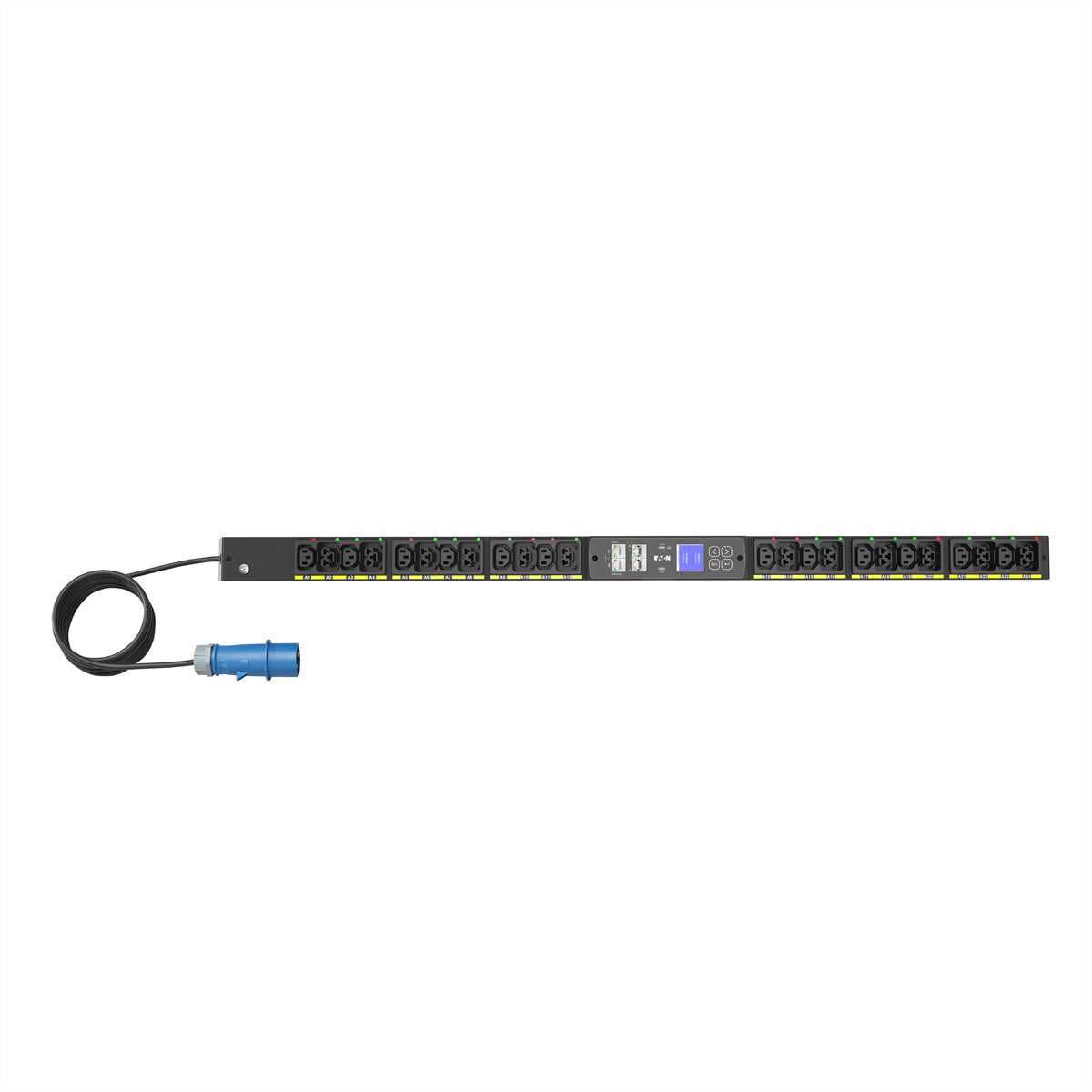 Eaton PDU G4 SW – Rack-PDU geschaltet, einphasig, 12× IEC C13 + 12× C39, 16 A, Stecker CEE 16A 1Ph, 3,7 kW