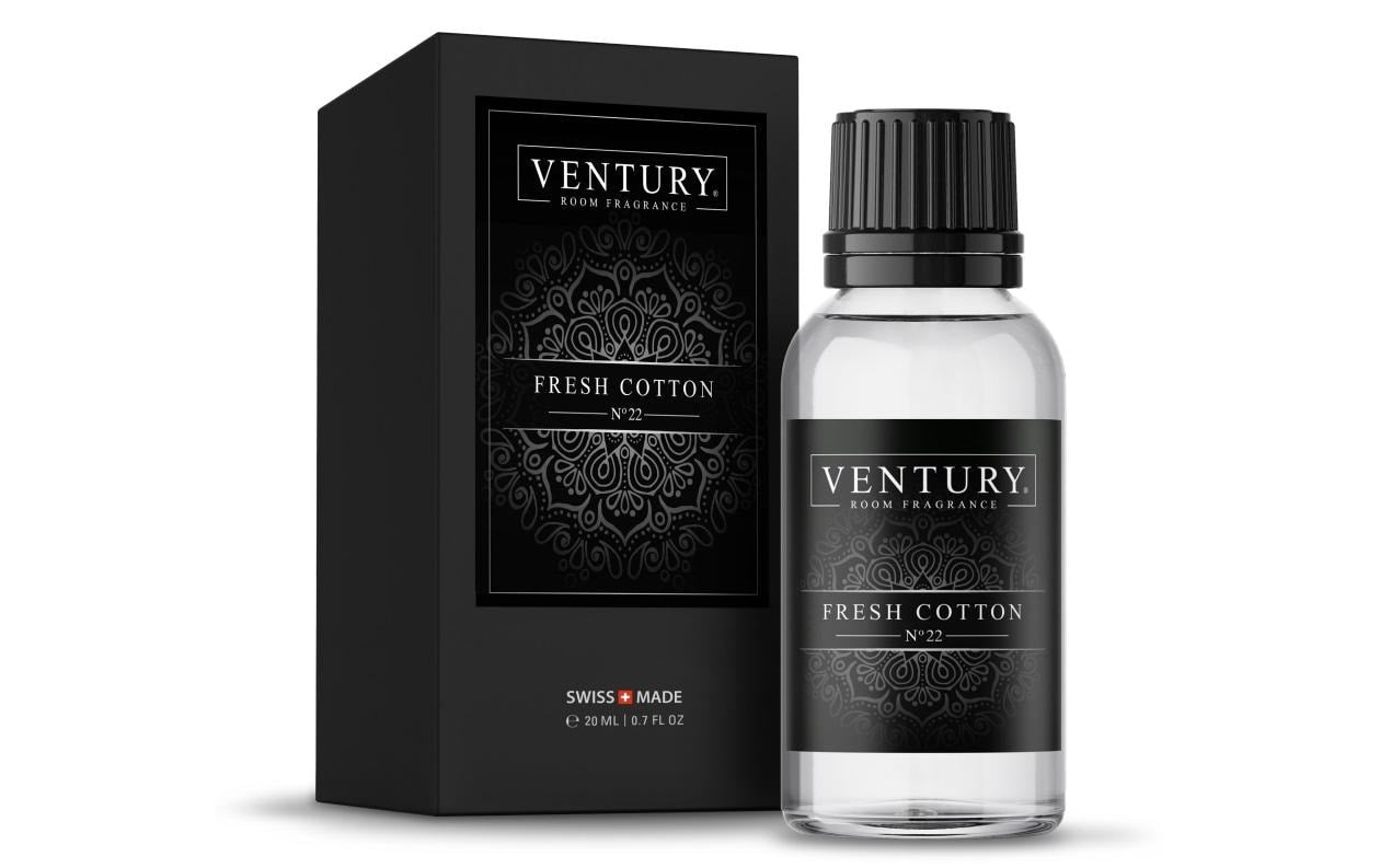 Ventury Fresh Cotton Nr. 22 – Duftöl, 20 ml, für Ventury Stream Lux