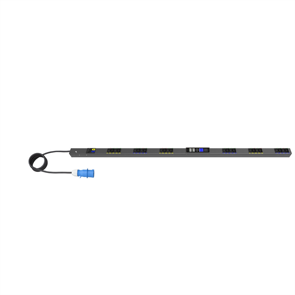 Eaton Rack-PDU Managed, 1-phasig, 12× IEC C13 + 12× IEC C39, 32 A, Stecker CEE 32A 1Ph, 0U vertikal