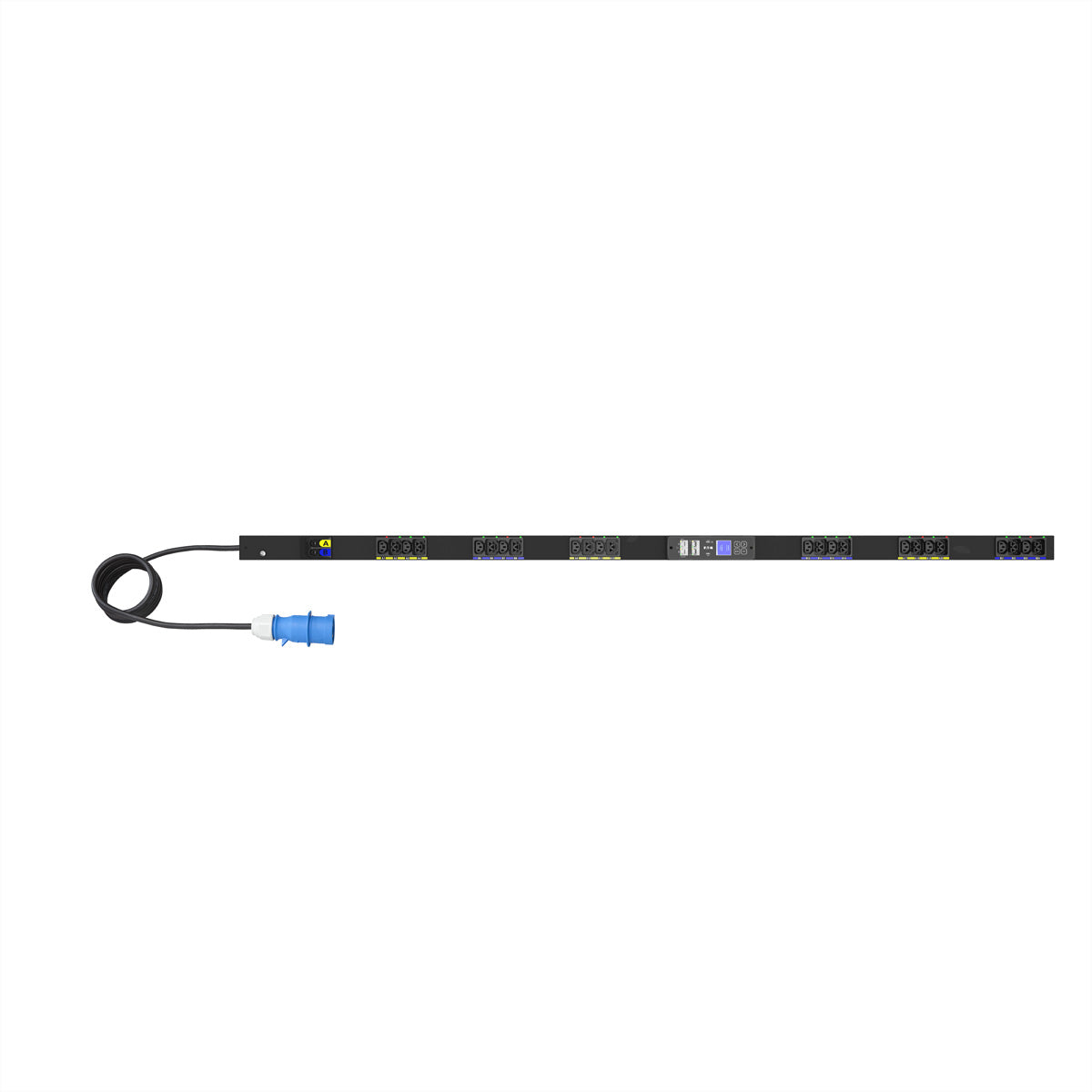 Eaton Rack-PDU Managed, 1-phasig, 12× IEC C13 + 12× IEC C39, 32 A, Stecker CEE 32A 1Ph, 0U vertikal