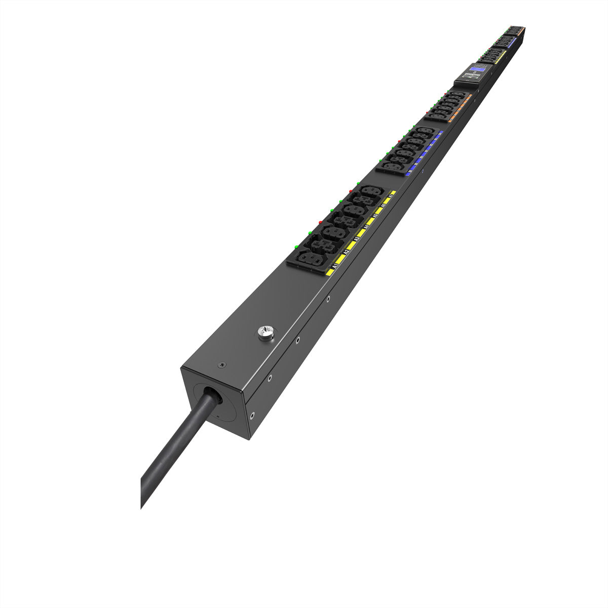 Eaton PDU G4 MA – Rack-PDU Metered-by-Outlet, 3-phasig, 24× IEC C13 + 18× C39, 16 A, Stecker IEC 60309