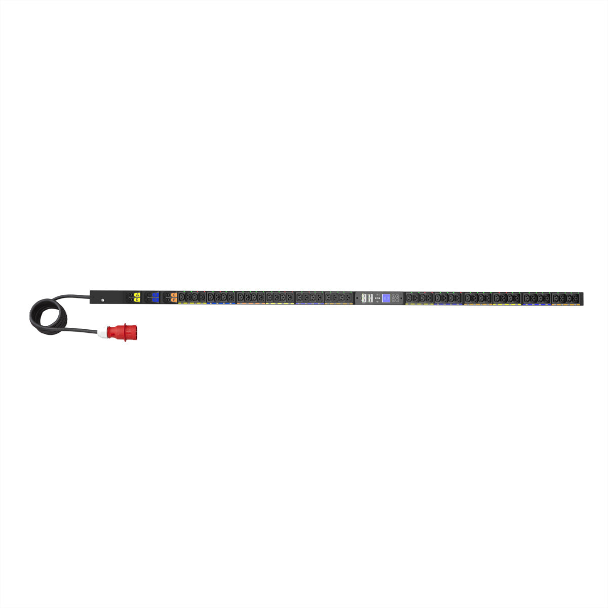 Eaton PDU G4 MA – PDU (Managed) – 0U, 48×AC (24×C13, 24×C39), CEE 32A 3Ph, Schwarz