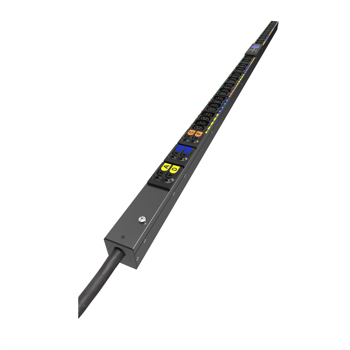 Eaton PDU G4 MA – PDU (Managed) – 0U, 48×AC (24×C13, 24×C39), CEE 32A 3Ph, Schwarz