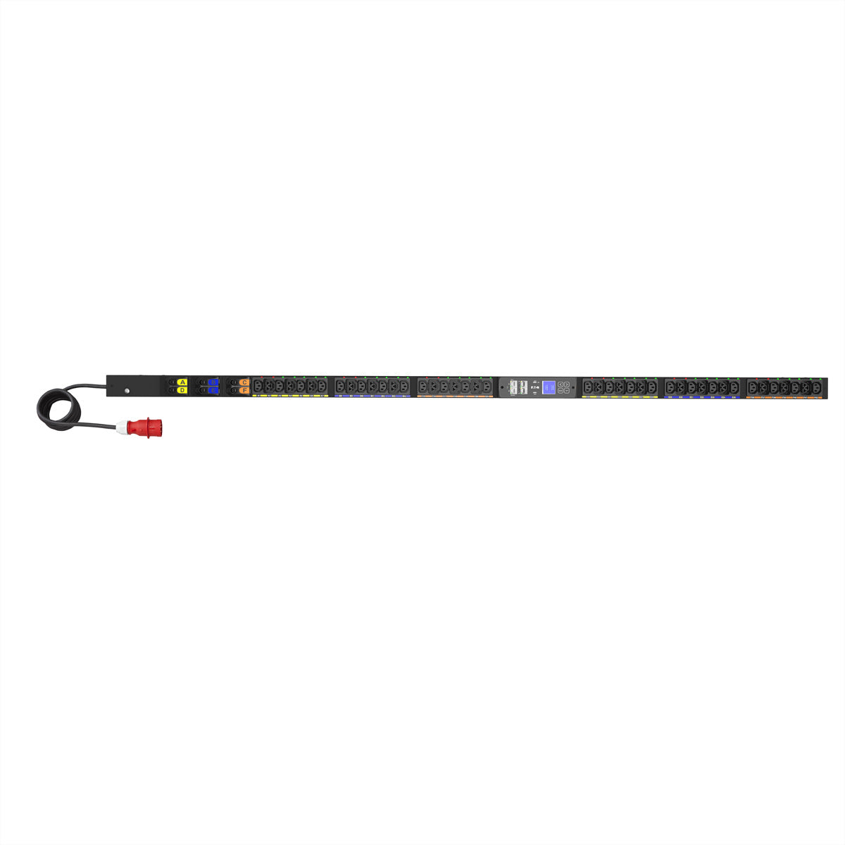 Eaton Rack-PDU – Überwacht, 3-phasig, 0U, 3×32 A 240/415 V, 24×C13 + 18×C39, CEE 32A