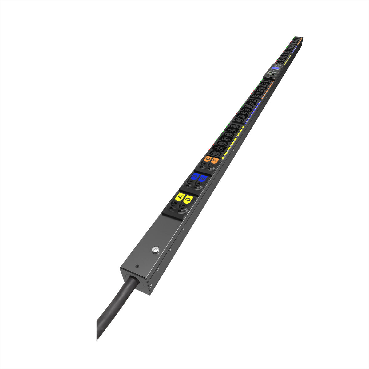 Eaton Rack-PDU – Überwacht, 3-phasig, 0U, 3×32 A 240/415 V, 24×C13 + 18×C39, CEE 32A
