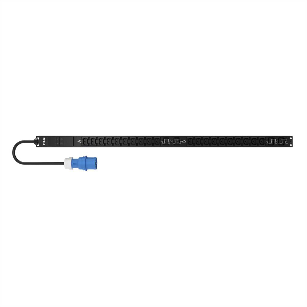 Eaton FlexPDU G2 Rack-PDU Basic 0U, einphasig 7,4 kW, (20×C13 + 4×C19), Eingang CEE 32A, 3 m – schwarz