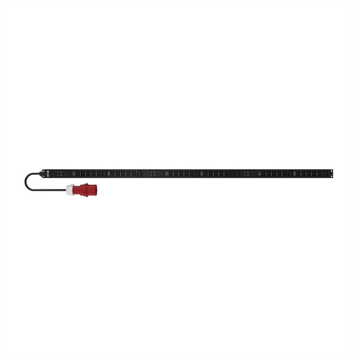 Eaton FlexPDU G2 Rack-PDU Basic 0U, 3-phasig 22 kW, (30×C13 + 6×C19), Eingang CEE 32A, 3 m – schwarz