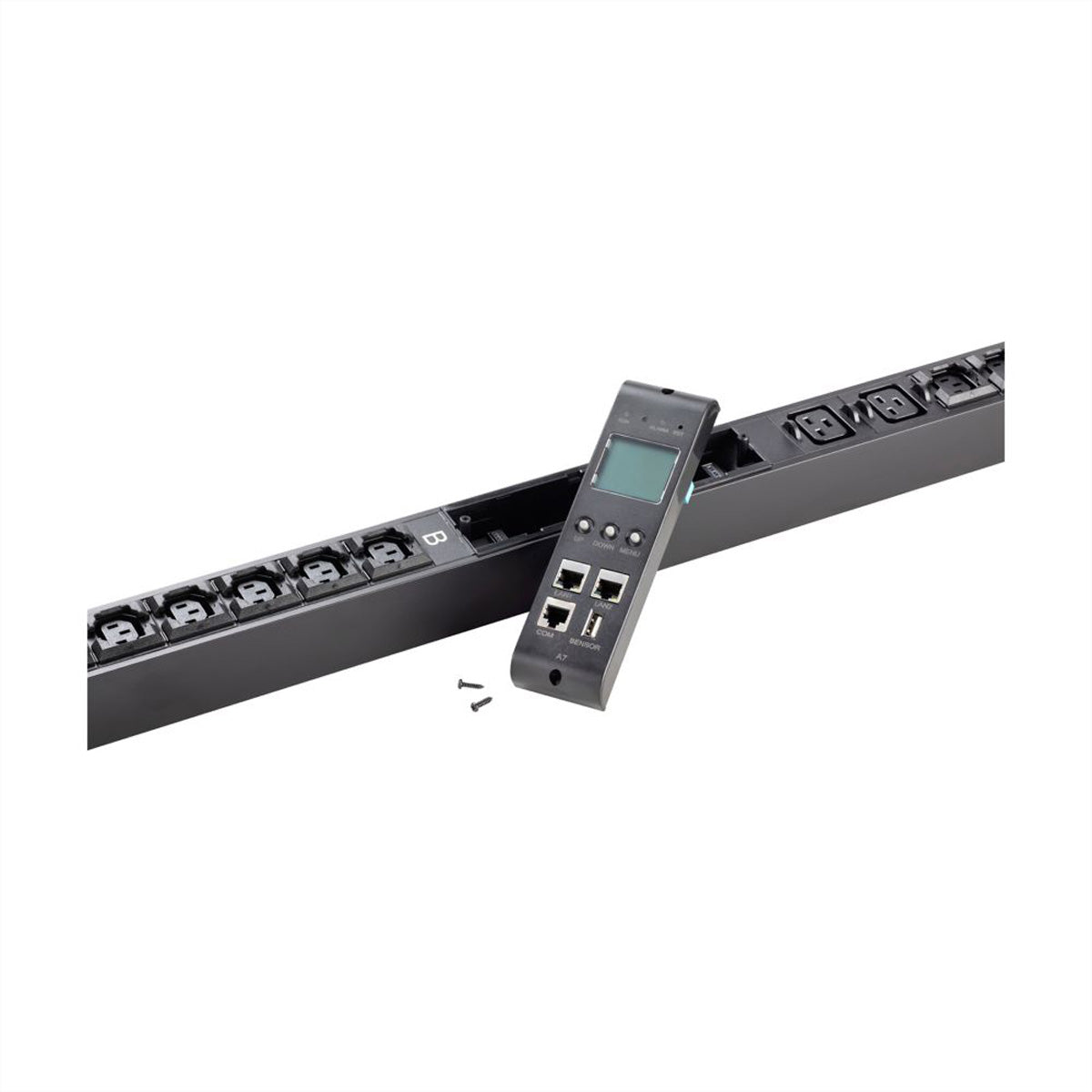 Eaton Rack-PDU FlexPDU G2 – 1U, 8× IEC C13, IEC C20 16 A, 230 V/16 A, einphasig, 2,5 m, schwarz