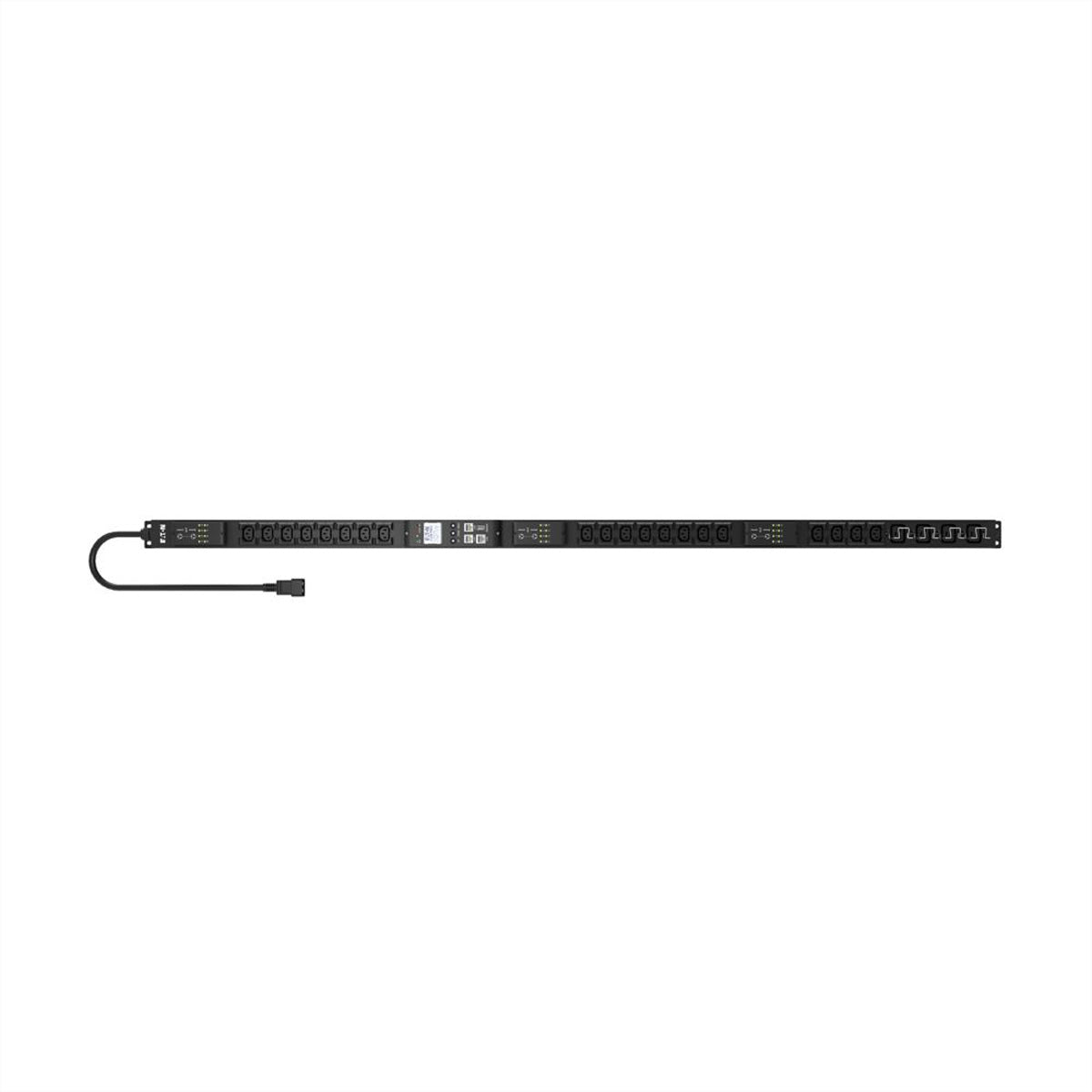 Eaton FlexPDU G2 – IP-Steckdosenleiste – 20×C13, 4×C19, C20 Eingang 16A, 2,5 m Kabel, 3,7 kW, Schwarz