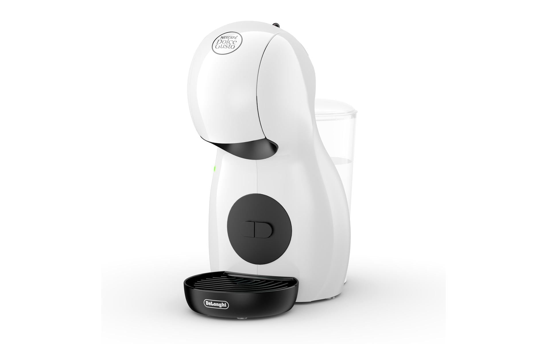 De’Longhi De'Longhi Piccolo XS EDG110.WB Kapselmaschine – für Nescafé Dolce Gusto, 0,8 l, weiss, 13,6 × 27,6 × 26,6 cm