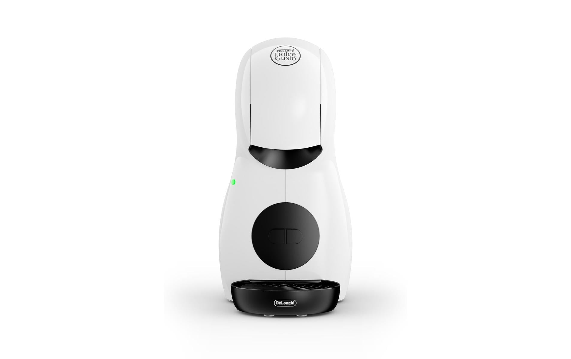 De’Longhi De'Longhi Piccolo XS EDG110.WB Kapselmaschine – für Nescafé Dolce Gusto, 0,8 l, weiss, 13,6 × 27,6 × 26,6 cm