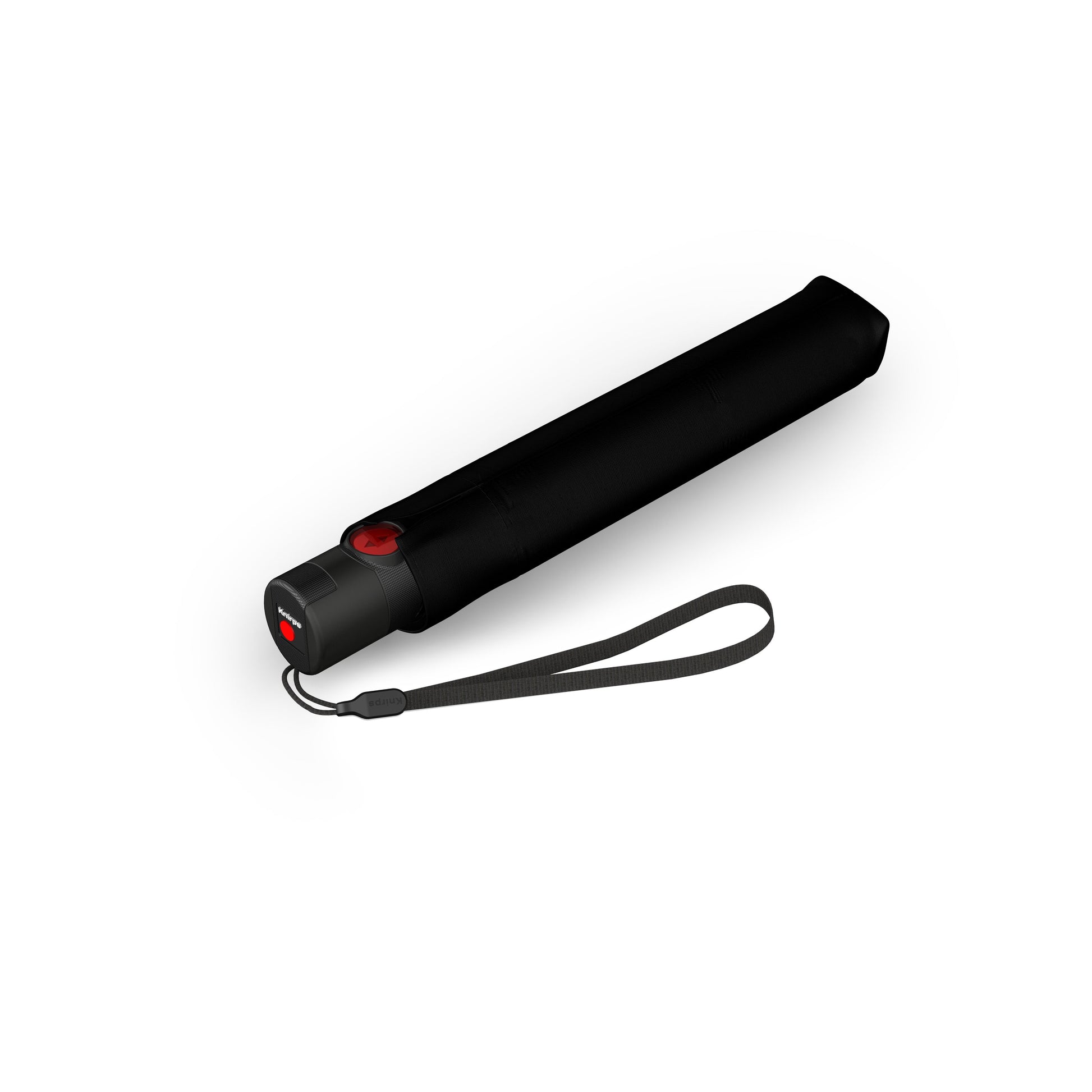 Knirps Taschenschirm U.200 – Auf/Zu-Automatik, Ø 95 cm, L 26 cm – schwarz – windfest, Aluminium