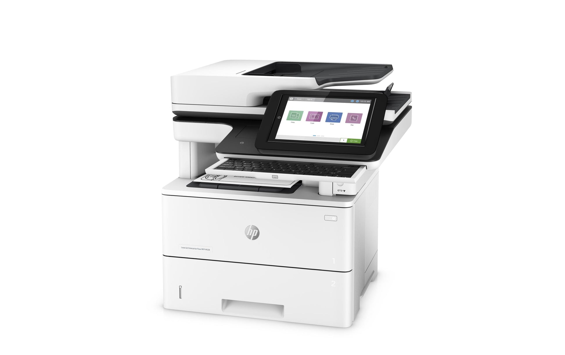 HP LaserJet Enterprise Flow M528Z – S/W Laser-MFP A4 – LAN – Duplex – 43 Seiten/Min S/W