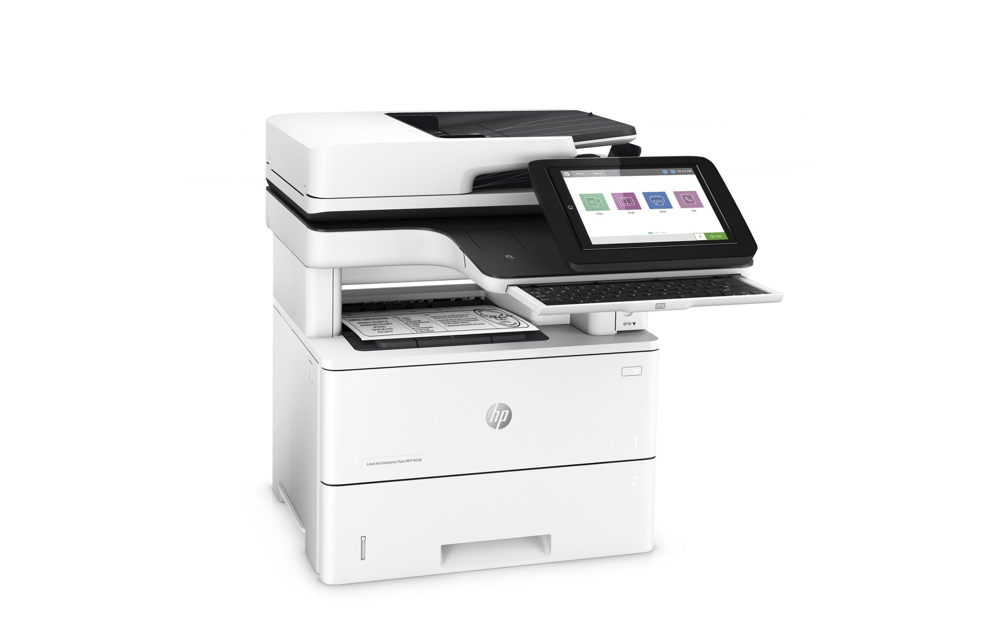 HP LaserJet Enterprise Flow M528Z – S/W Laser-MFP A4 – LAN – Duplex – 43 Seiten/Min S/W
