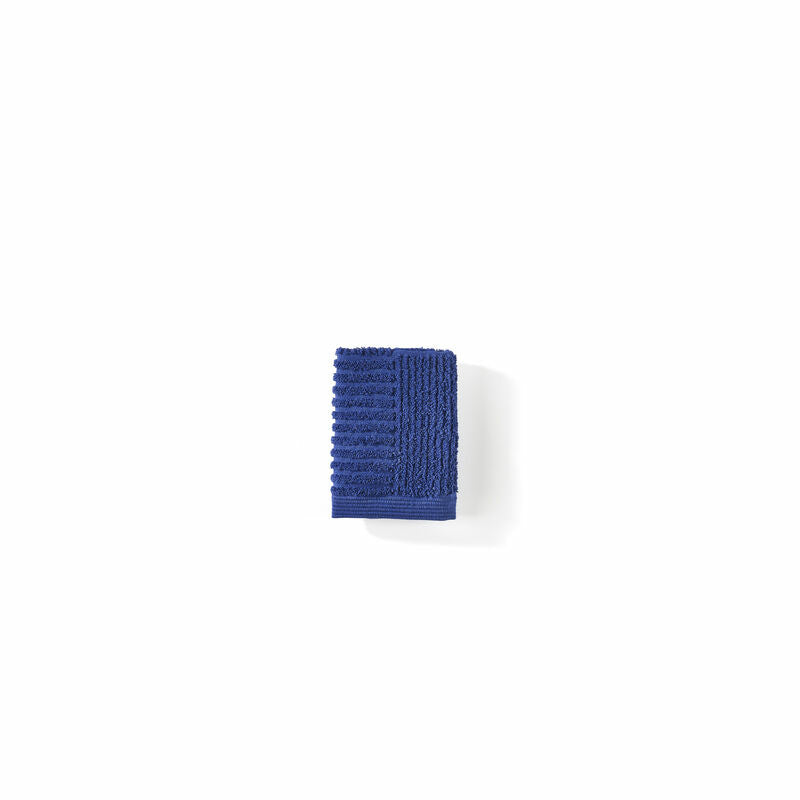 Zone Denmark Waschlappen Classic – 30×30 cm, 100% Baumwolle, Indigo
