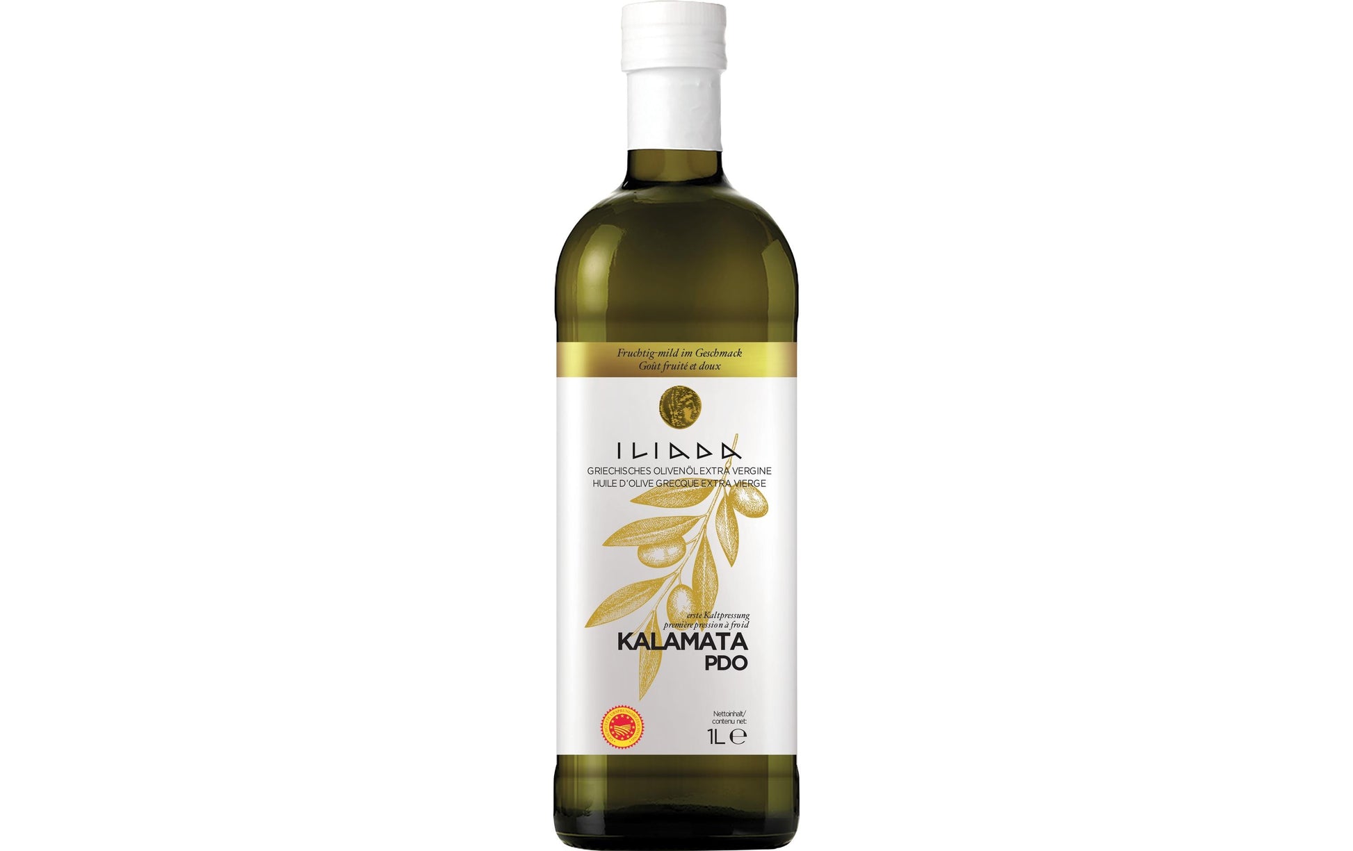 Iliada Olivenöl Extra Vergine Kalamata PDO – 1 l