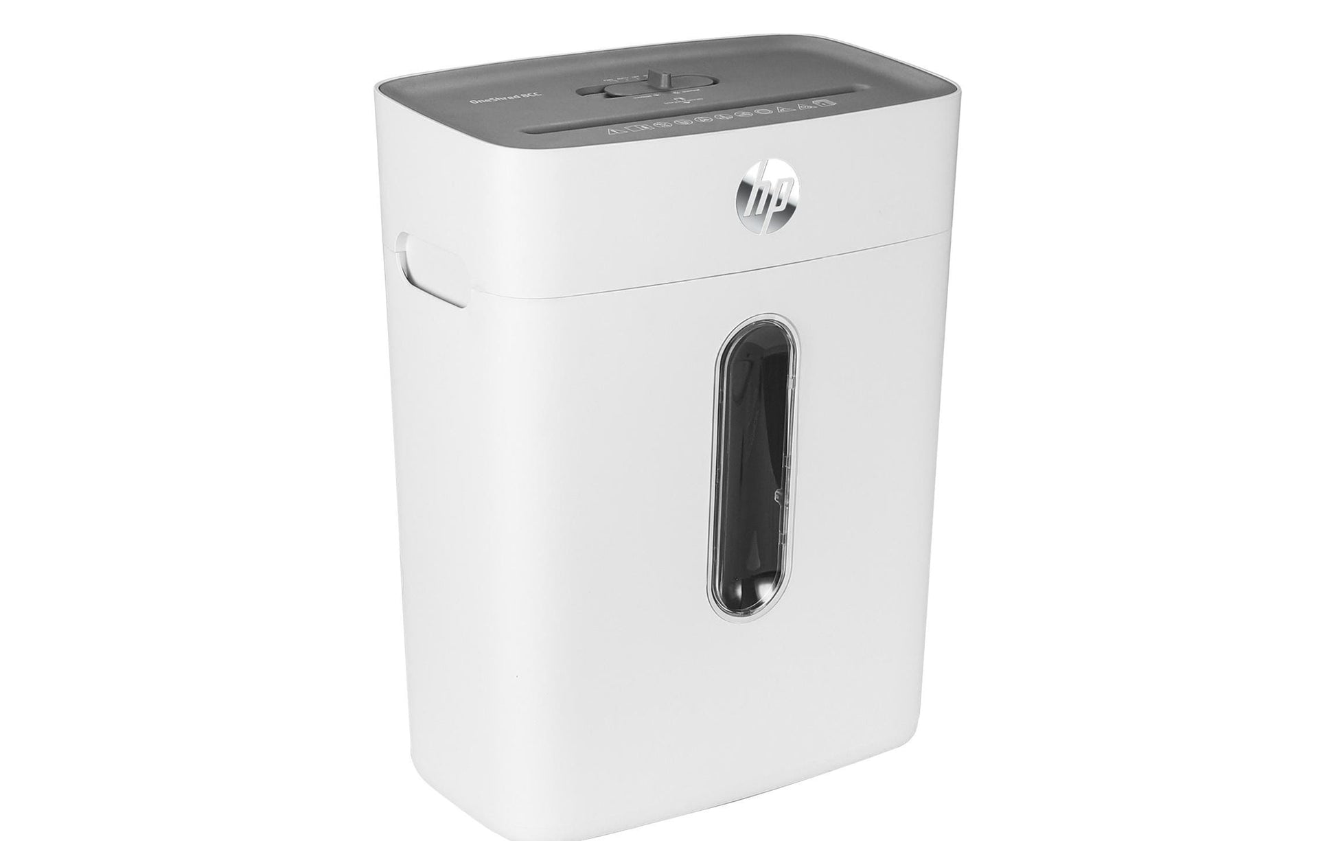 HP OneShred 8CC – Aktenvernichter, DIN P-4, Partikelschnitt 5 × 18 mm, 8 Blatt, 15 l, A4