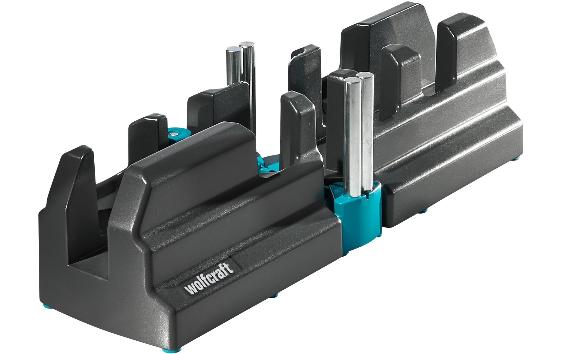 wolfcraft GmbH Wolfcraft Sockelleisten Montage Set – 3 Stück, Grau