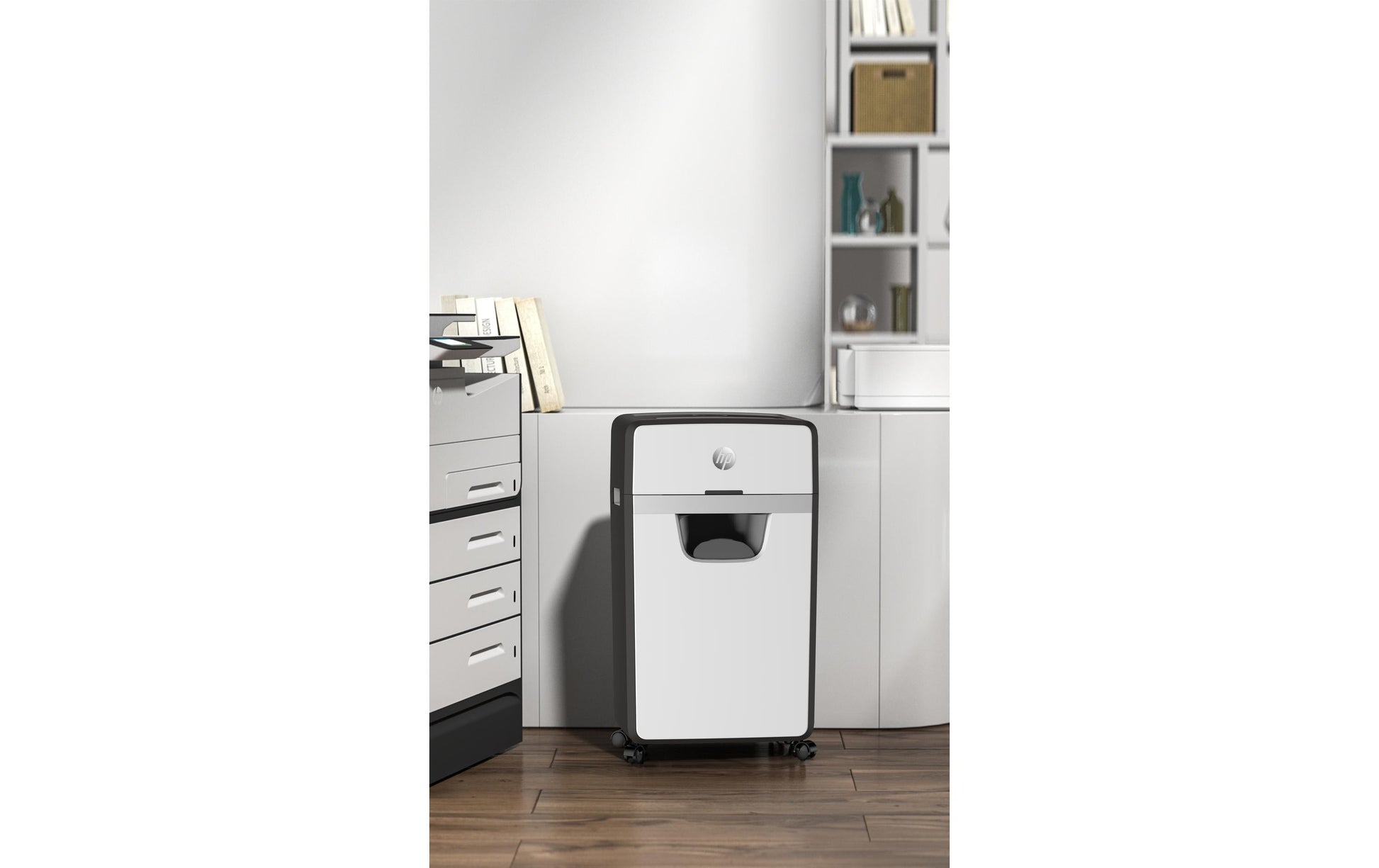HP OneShred 16MC – Aktenvernichter, DIN P-5, Mikroschnitt 2 × 15 mm, 16 Blatt, 30 l