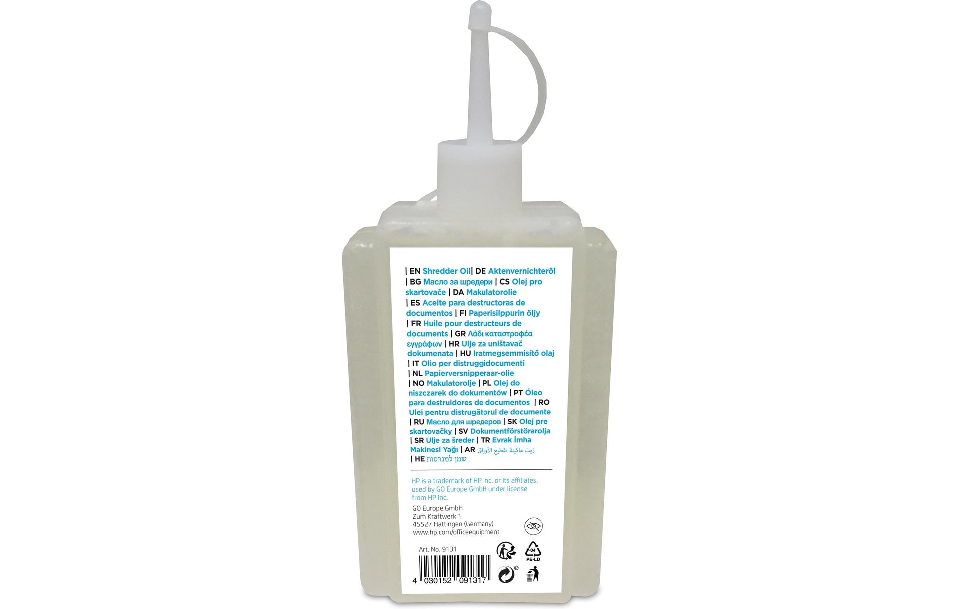 HP Schmieröl für Aktenvernichter – 120 ml