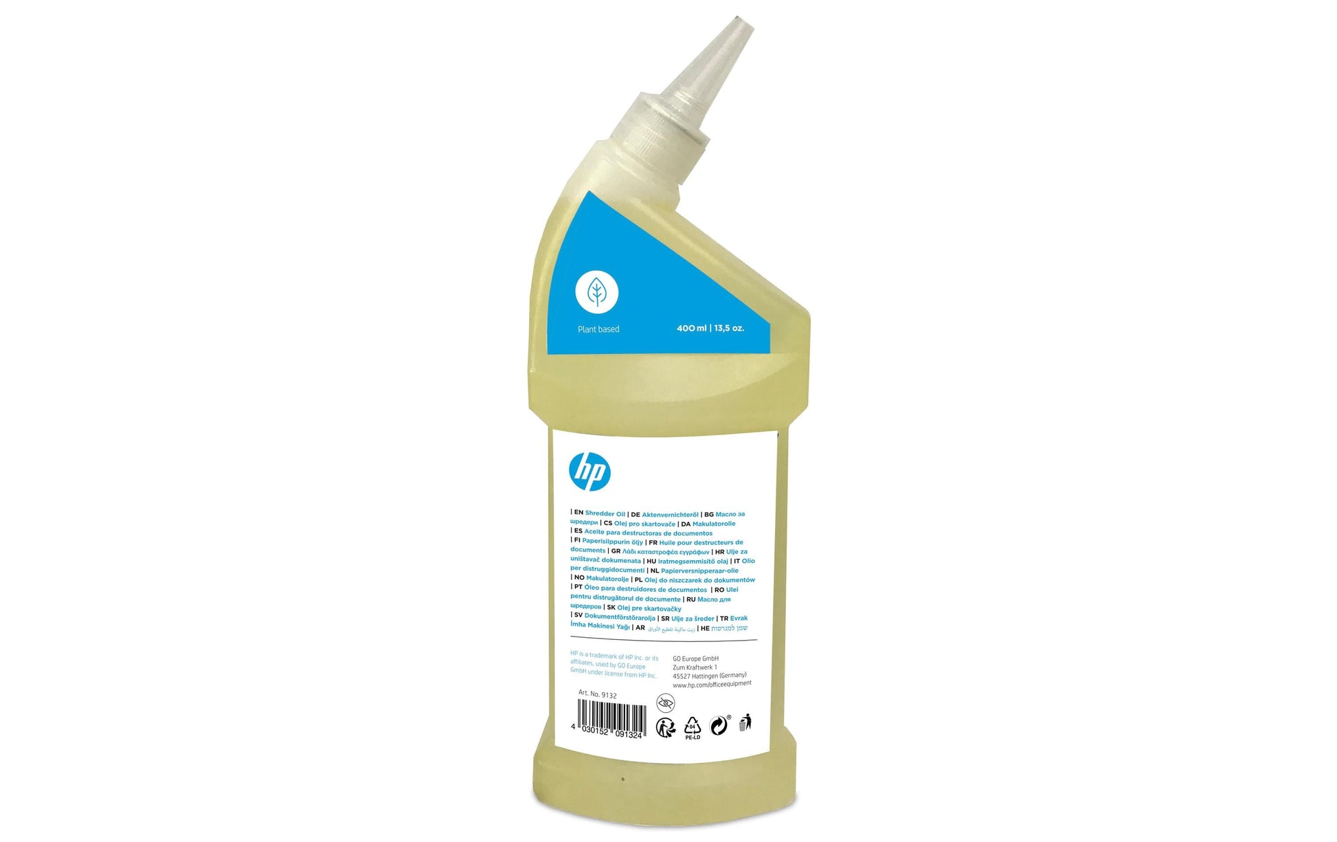 HP Schmieröl für Aktenvernichter – 400 ml