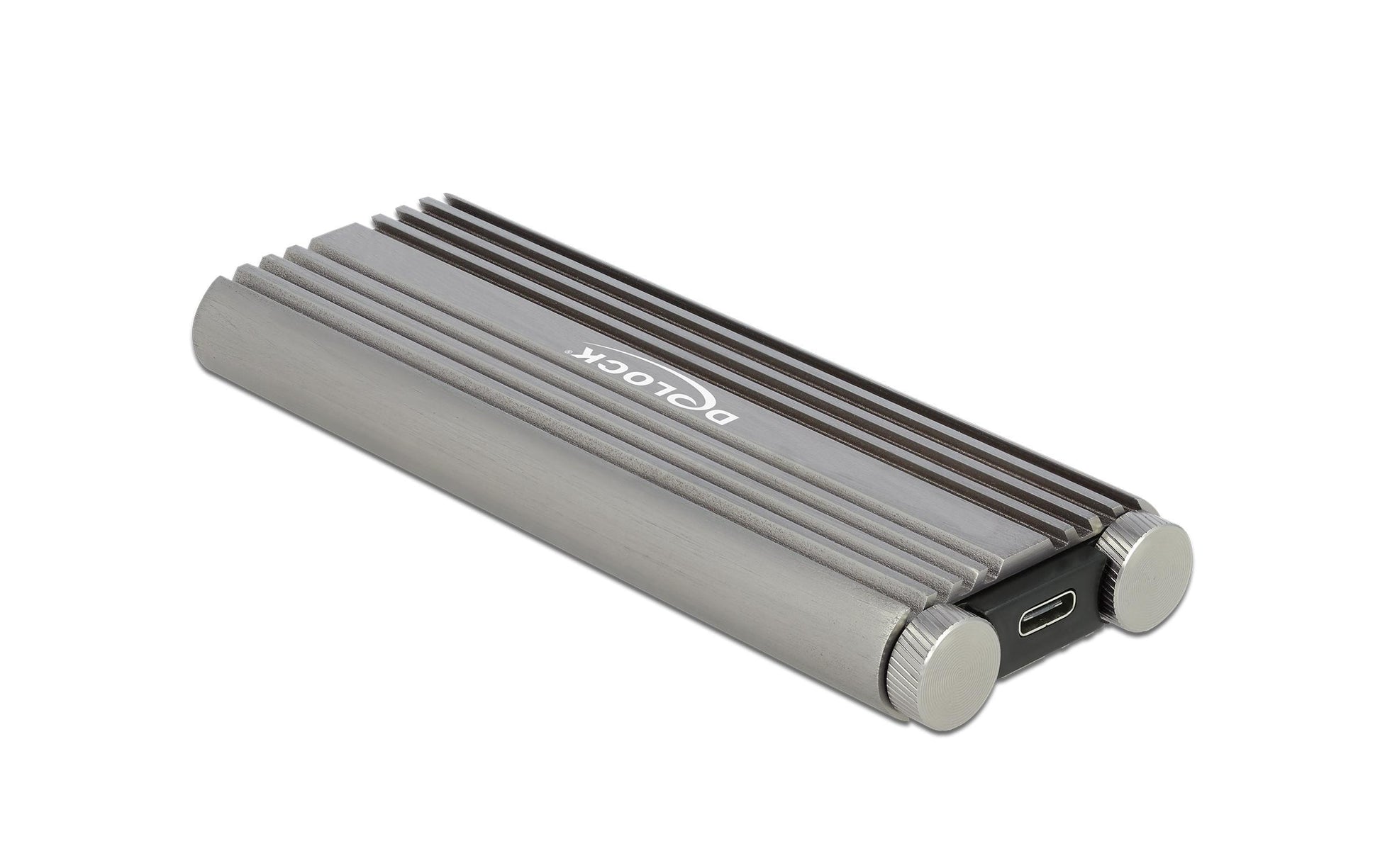 DeLOCK M.2 NVMe zu USB-Gehäuse Type-C 20 Gbit/s – 1-Bay M.2-Gehäuse – USB 3.2 Gen2x2 Type-C, für M.2 NVMe (PCI)